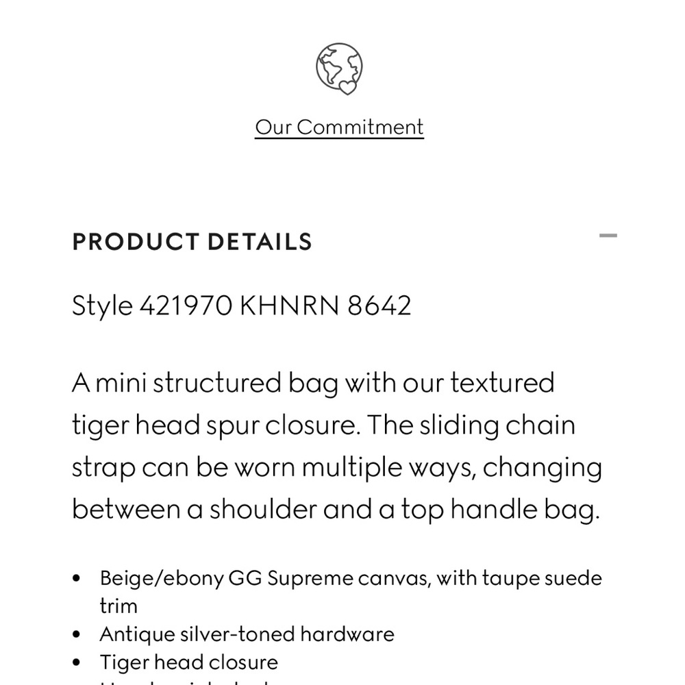 Authentic Gucci Dionysus Rectangular Bag Obo Need… - image 4